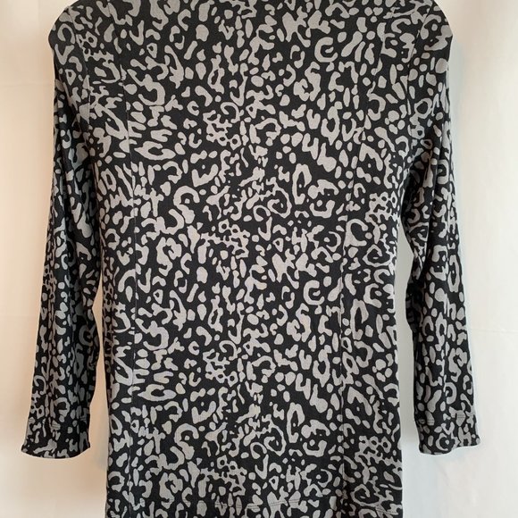 NWT Chico's Leopard Print with Side Slit Pockets Tunic - Size 2 / XL - Picture 5 of 7